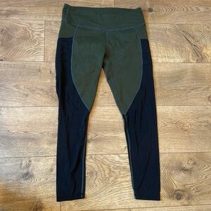 Fabletics mid rise power hold mesh leggings